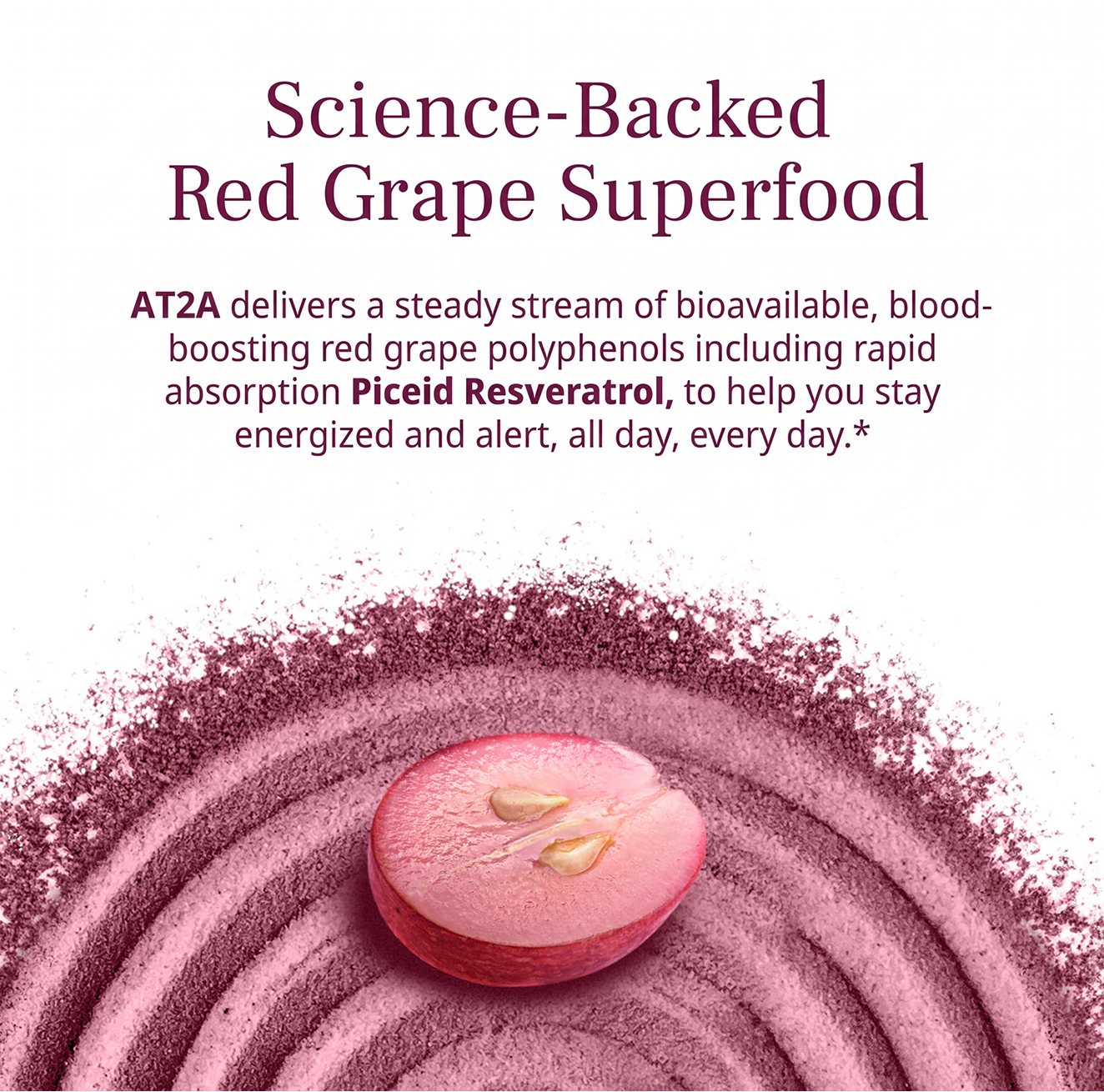 AT2A Red Grape Powder