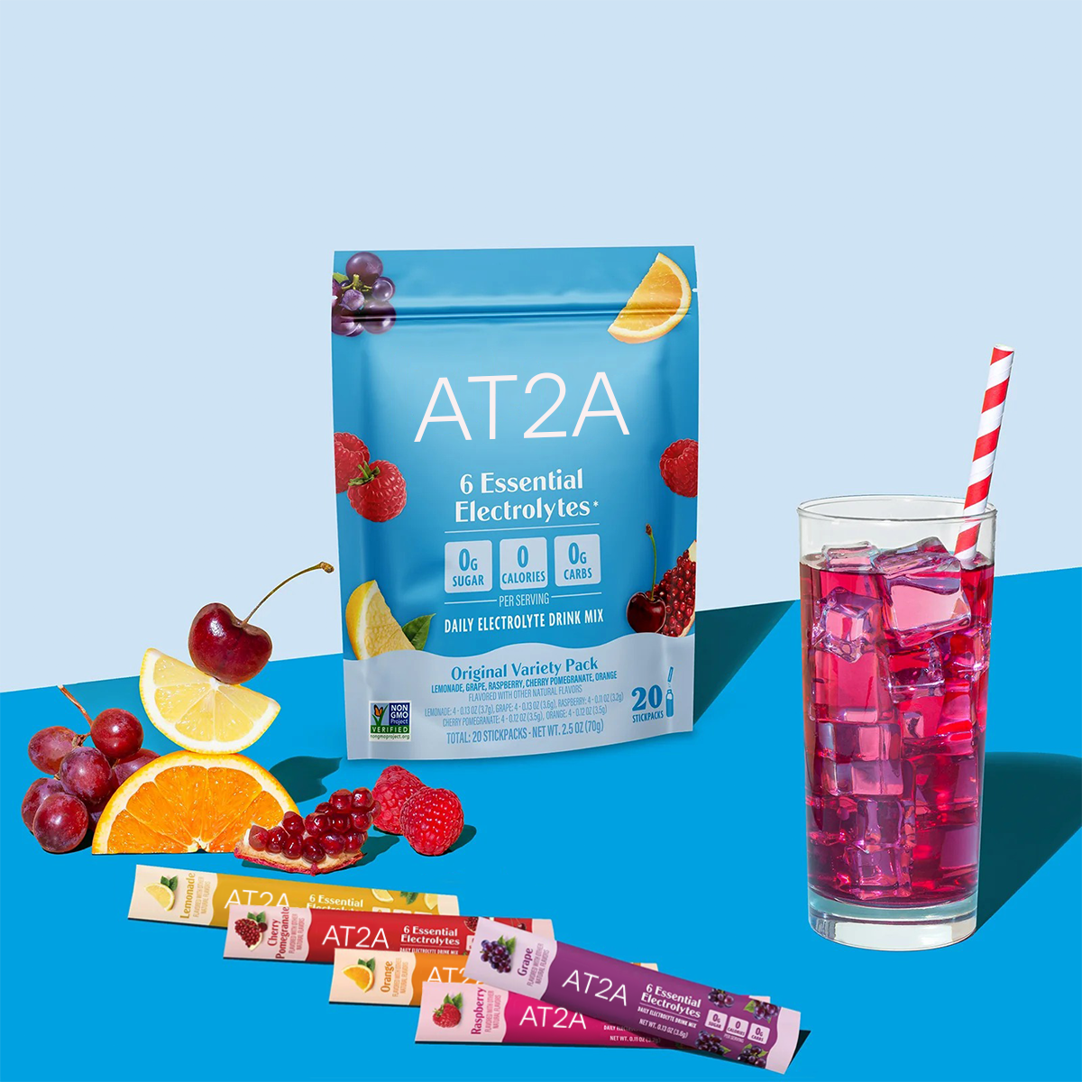 AT2A Variety Pack Electrolyte Drink Mix