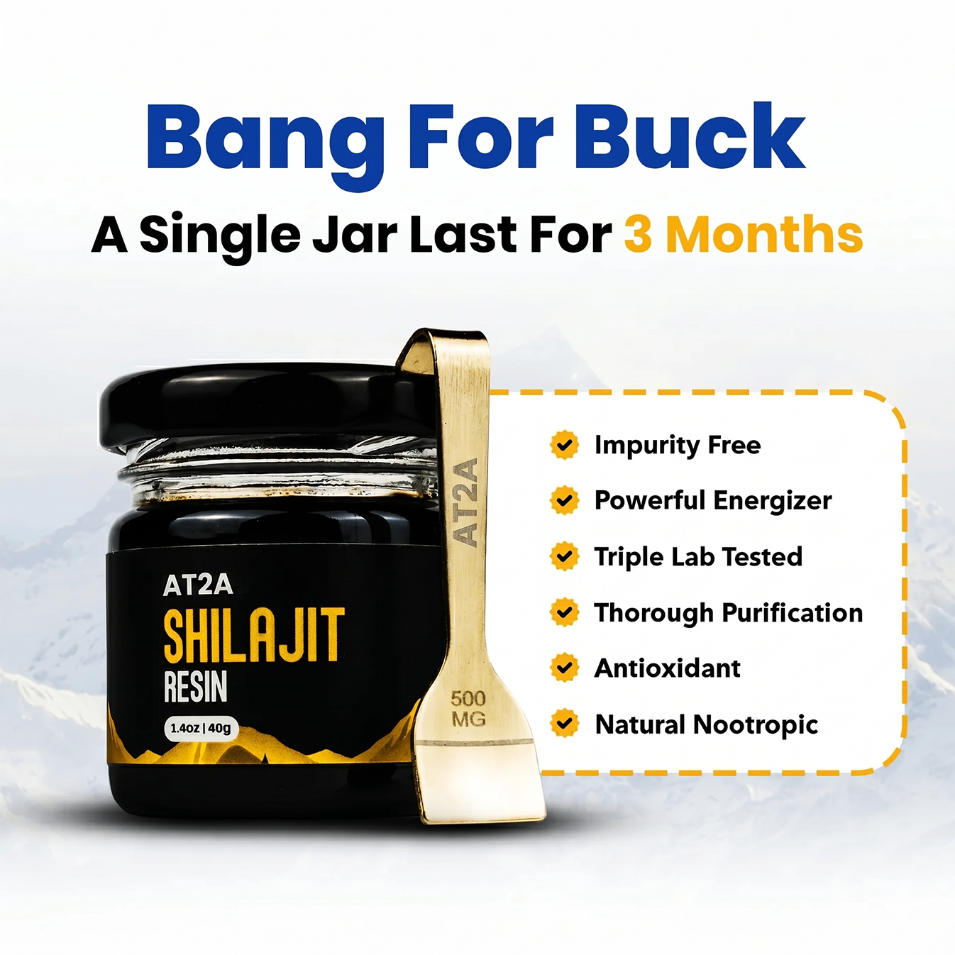 AT2A Shilajit Resin
